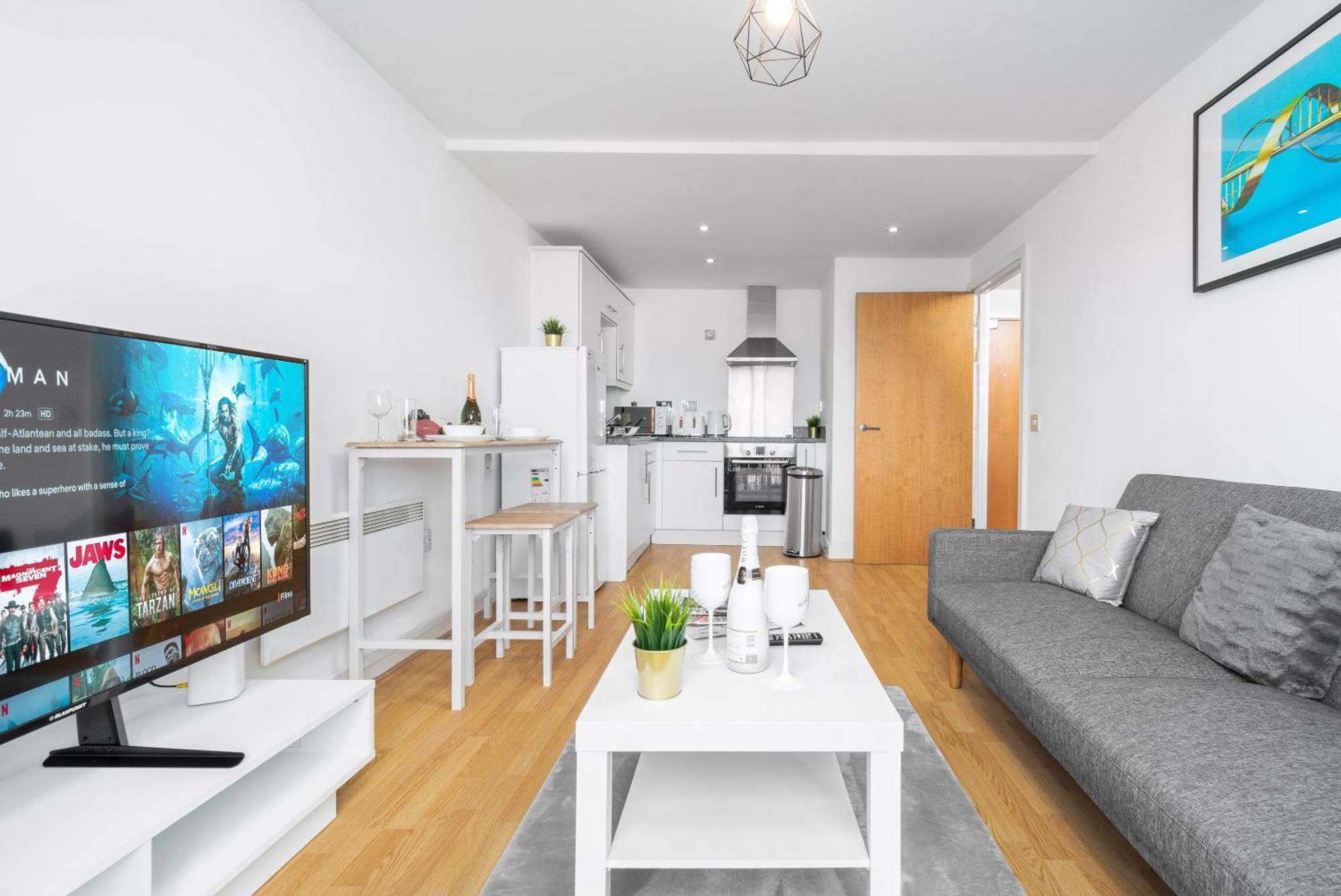 City Centre Apartment - Juliette Balcony - Fast Wifi 19A Birmingham Kültér fotó