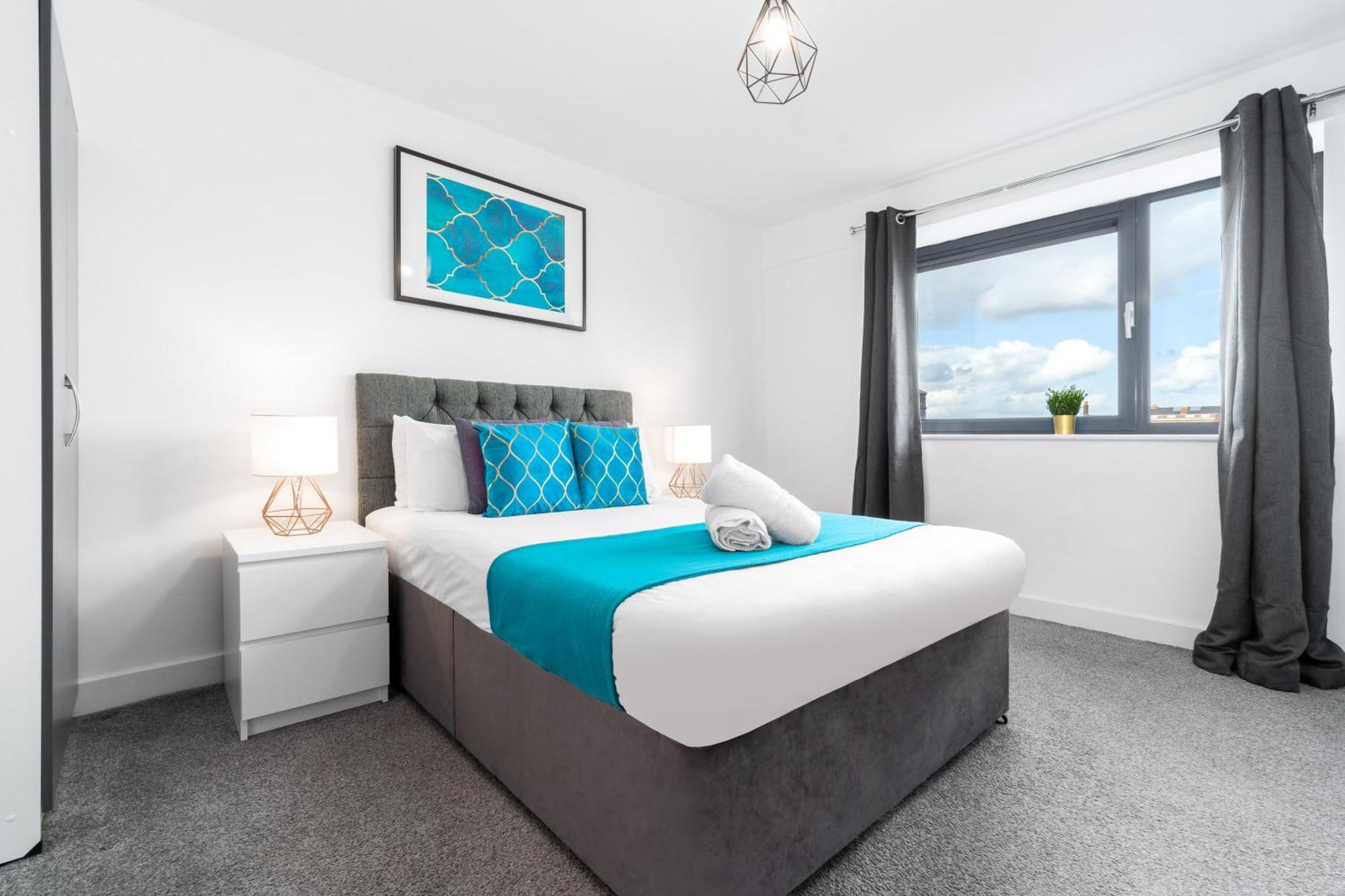 City Centre Apartment - Juliette Balcony - Fast Wifi 19A Birmingham Kültér fotó